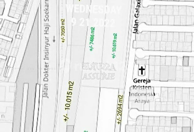 Tanah Kosong Jalan Raya Merr Surabaya 8ha