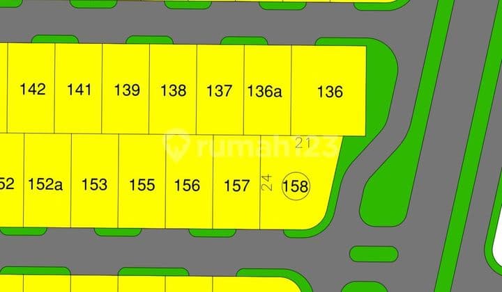 Kavling Graha Family Blok N Akses Depan Termurah