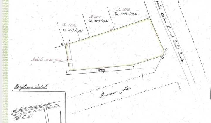 Kavling Tanah 3005m Strategis Dekat Jakarta Internasional Stadium
