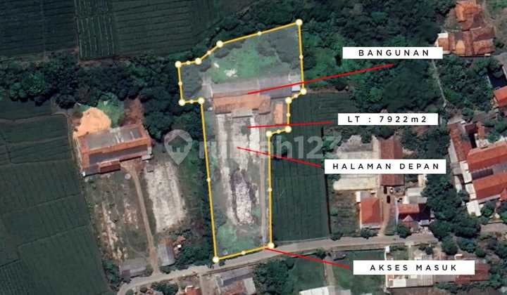 Kavling Tanah Luas 7992 Mtr di Karawang