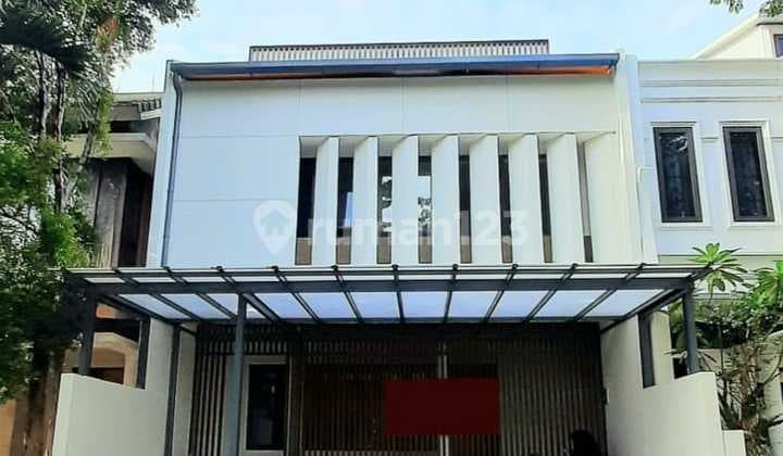 Rumah Industrial Modern Semi Furnished & Renovasi Di Cluster