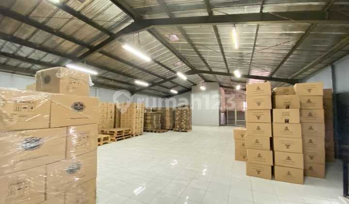 Warehouse Techno BSD Furnished With Mezzanine For Rent Fast Move-In Ready