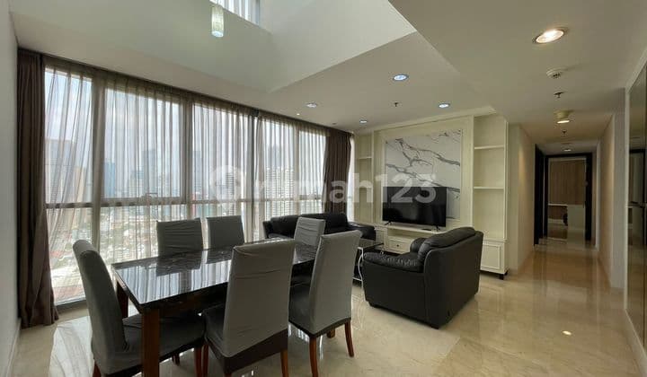 Disewakan Murah - The Residence At Ciputra World 2 - 3Br Balconny 155 Sqm , Full Furnish