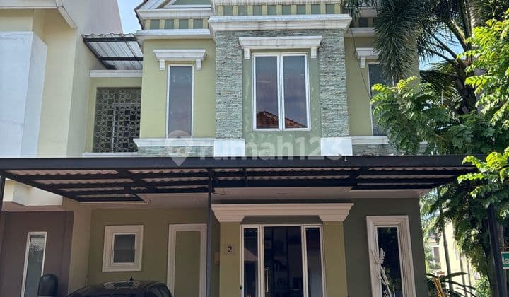 Dijual Rumah 2Lantai Hook Semi Furnished Cluster Malibu Village Hook Gading Serpong