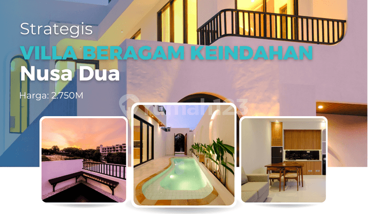 Hunian Mewah & Strategis Tepi Laut Nusa Dua Bali – Dengan View Laut terbaik!