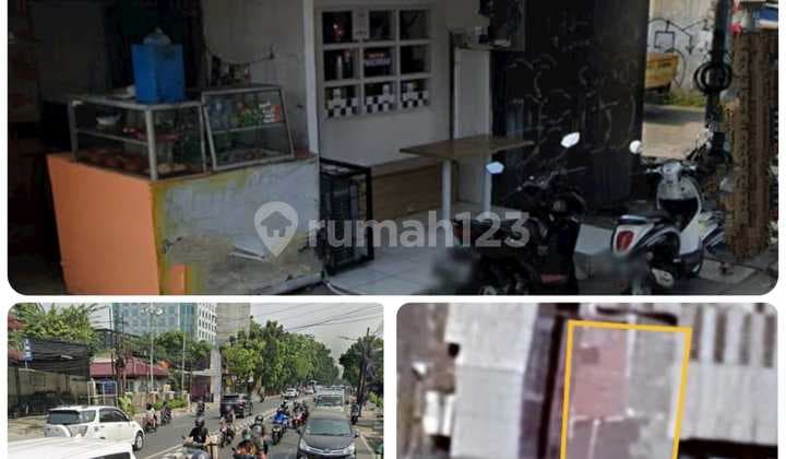 Bangunan 200 m2 Hitung Tanah Pinggir Jalan Raya Strategis di Kawasan Pasar Minggu Jakarta Selatan