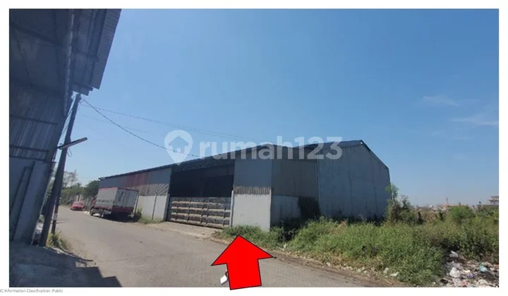 Dijual Via Lelang Gudang di Kalianak Surabaya