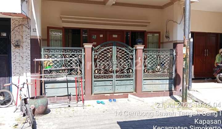 Dijual Via Lelang Rumah 1Lt di Kapasari Surabaya