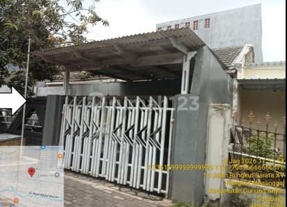 Dijual Via Lelang Rumah 1Lt di Rungkut Menanggal Surabaya