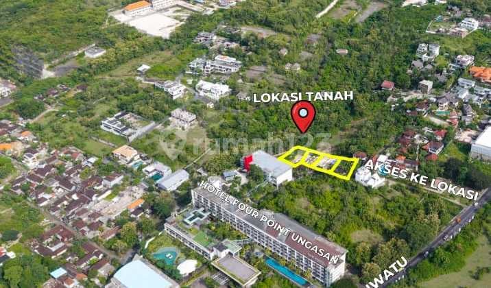 Tanah Strategis Dijual Di Ungasan – Dekat Gwk, Four Points & Pertokoan Premium