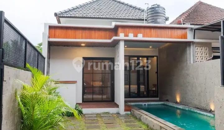Villa Baru 2 Kamar Di Canggu, Lokasi Strategis Dekat Batu Bolong & Berawa