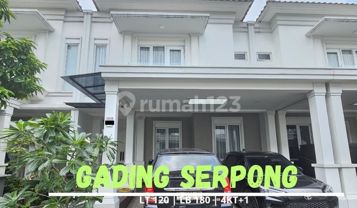 Jual Cepat Rumah Siap Huni Cluster Pasadena Gading Serpong