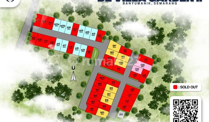 Cluster Banyumanik De Villa Garden 2 Pudak Payung Semarang