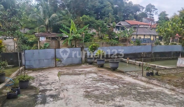 Bangunan Villa Hitung Tanah Luas 2.374 M2 Investasi Jangka Panjang Di Pasir Jaya Cigombong Bogor