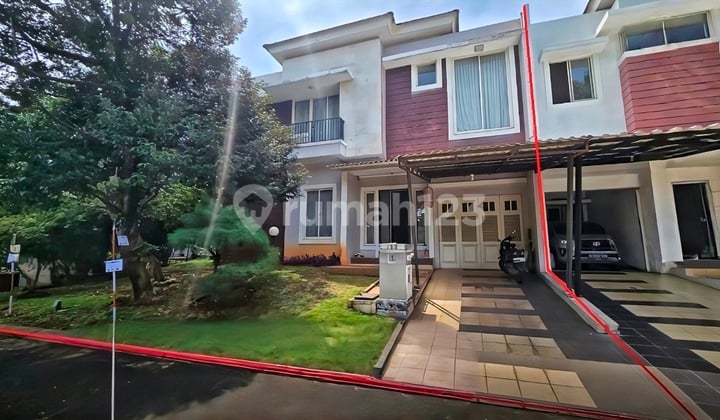 Hemat Miliaran Dibawah Pasar Rumah Cluster 2 Lt Hoek Di Summarecon Serpong, Tangerang