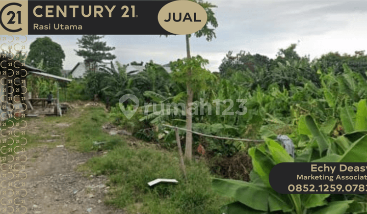 Dijual Tanah di Jalan Radar Auri Cibubur Ciracas Jakarta Timur