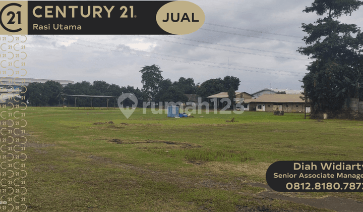 Dijual Tanah Pergudangan di Jalan Raya Narogong Cileungsi Bogor