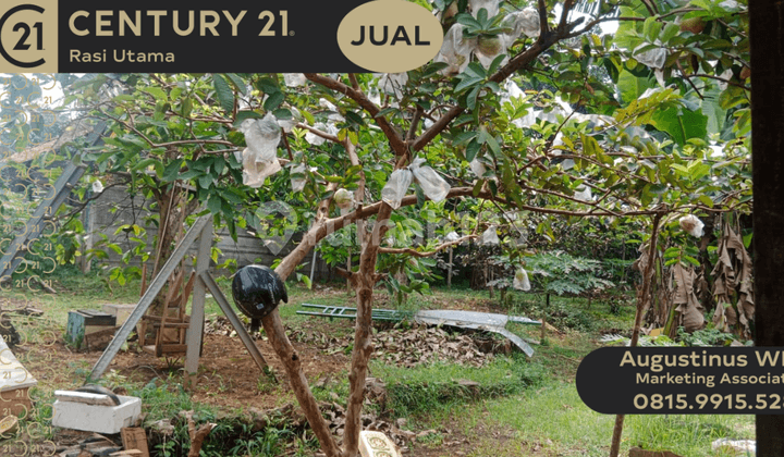 Strategic Land with 47-Meter Frontage on Letda Natsir Cikeas Road