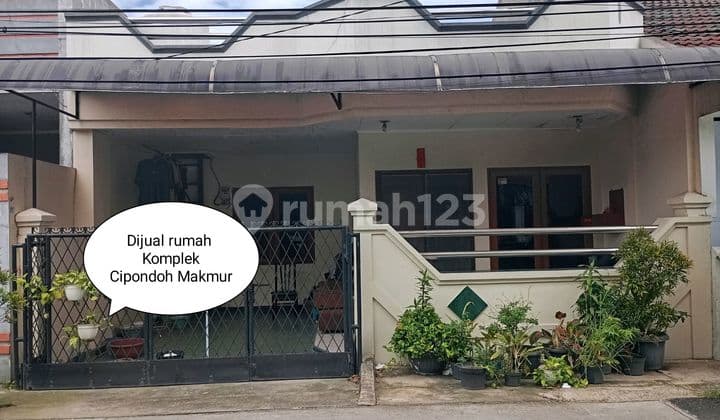 Dijual Rumah Siap Huni Bebas Banjir Komplek Cipondoh Makmur