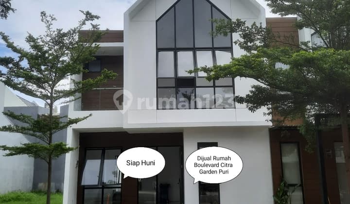 Dijual Rumah 2 Lantai Siap Huni Citra Garden Puri Jakarta Barat