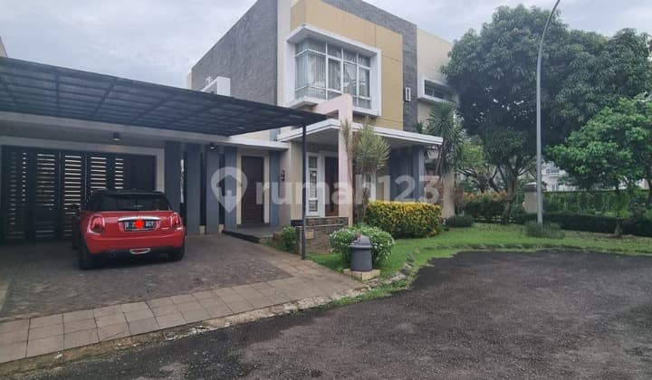 Rumah Cantik Bangunan Mandiri Posisi Kuldesak Alam Sutera SHM