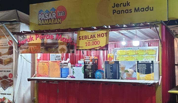 Disewakan Lapak Kuliner Tenant di Cibinong Bogor