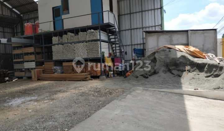Disewakan gudang raya bogor jakarta pinggir jalan utama (cimandala) bogor