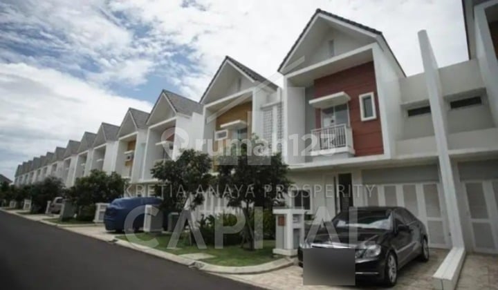 Rumah Modern Dua Lantai di Summarecon Cluster Amanda