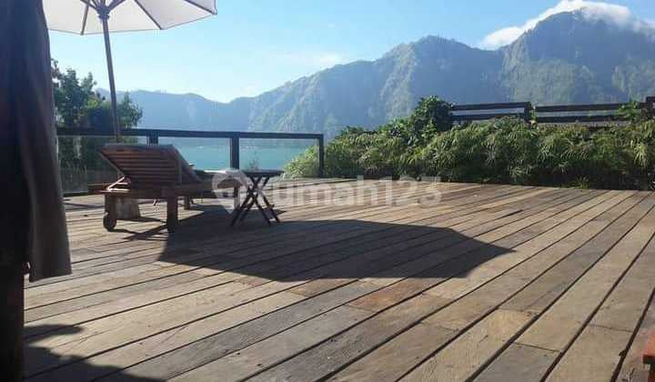 Jual Tanah Bonus Vila dengan View Bagus Gunung Danau Batur