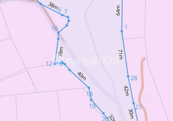Dijual Tanah Murah Pink Zone Lokasi Sangat Strategis Kutuh Bali
