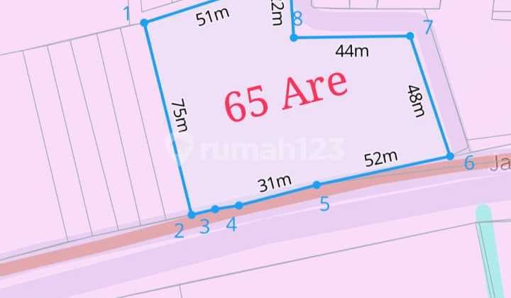 Tanah Murah Prime Komersial Jalan Nusa Dua Selatan Bali