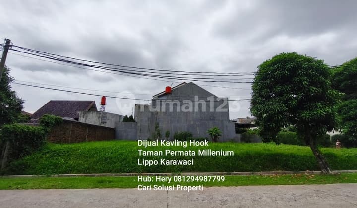 Dijual Tanah Kavling Hook, Taman Permata Millinium Lippo Karawaci