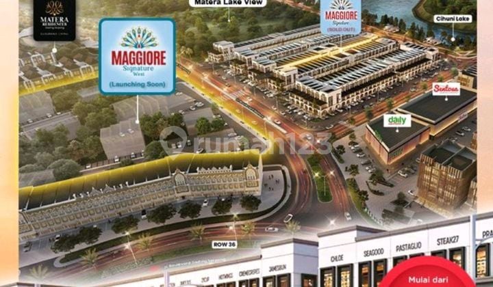 Ruko Maggiorre Signature West, Bustling and Strategic