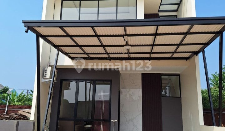 Rumah Exlusive Kokoh Design Modern 5 Menit Ke Pintu Tol Jatiwarna