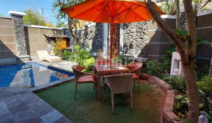 Homey Villa 3 Bedrooms For Yearly Lease Located Sekuta Sanur Area