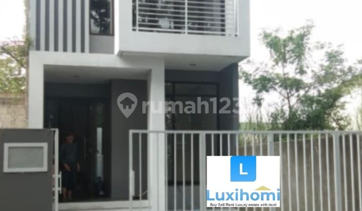 For Sale New 2-Story House 128m2 Wide On Kerto Menanggal Street Opposite Mall City Of Tomorrow (cito) Surabaya