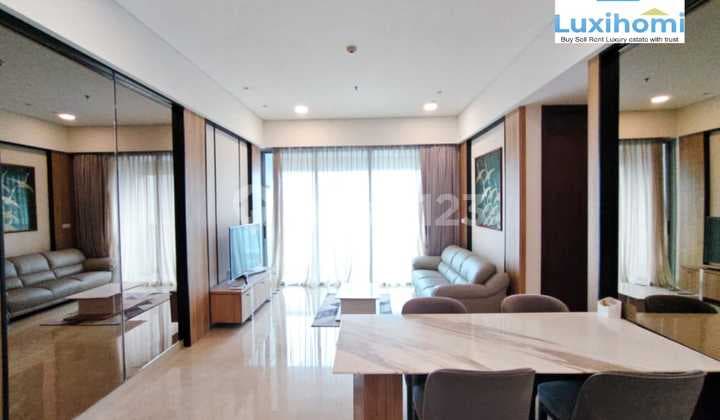 Dijual Best Deal!! Apartemen Anandamaya Residence 2Bedroom Sz 133M2 High Floor, Dekat Stasium MRT & Mall