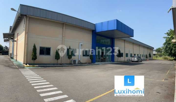 Dijual Pabrik Surya Cipta Luas 13.874m2 di Kawasan Industri Karawang