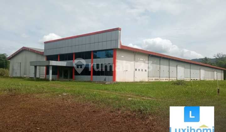 Dijual Pabrik luas 5 hektar di Kabupaten Sukabumi, kondisi sudah tidak aktif