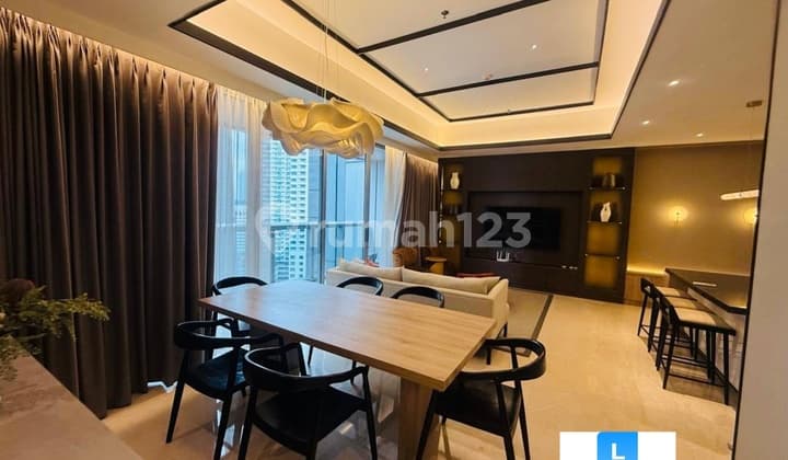 Disewakan Apartemen Anandamaya Residence Size 175Sqm 3Bed+1 Fully Furnished Ready To Movein !