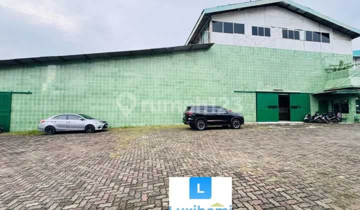 Dijual Cepat Ex Pabrik Tekstil luas 9.854m2 di Gunung Sindur, Bogor