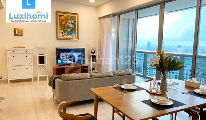 Disewakan Apartemen Anandamaya Residence Sz 150m2 Type 2 Bedroom Full Furnish, Middle Floor, City View