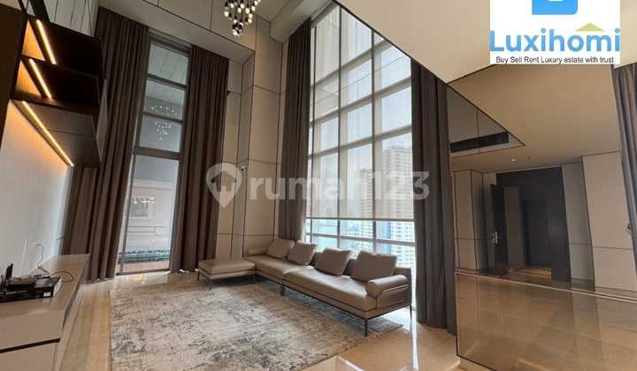 Disewakan Apartemen Anandamaya Residence 4Bed+1 Sz 363m2 Private Lift & Private Pool, Furnish, High Floor