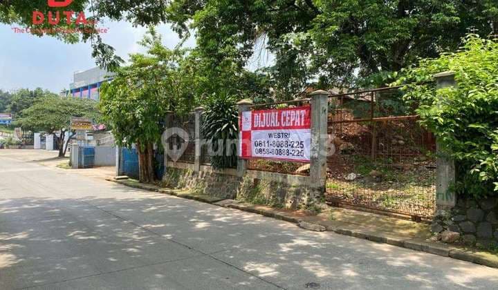 Dijual Tanah Lokasi Strategis di Jalan raya Radar Auri (Laguna) Area Bebas Banjir, SHM, Cimanggis Depok, Jawa Barat