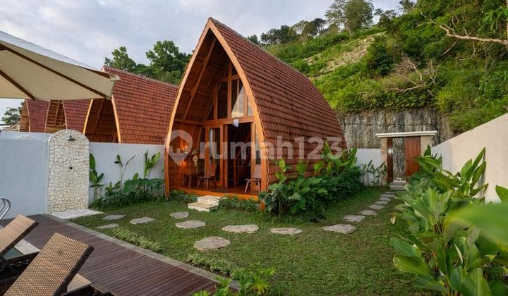 VILLA PRIBADI 1 KAMAR TIDUR - RESORT EKSKLUSIF DI NUSA PENIDA Harga Mulai: IDR 725.000.000 ( ML )