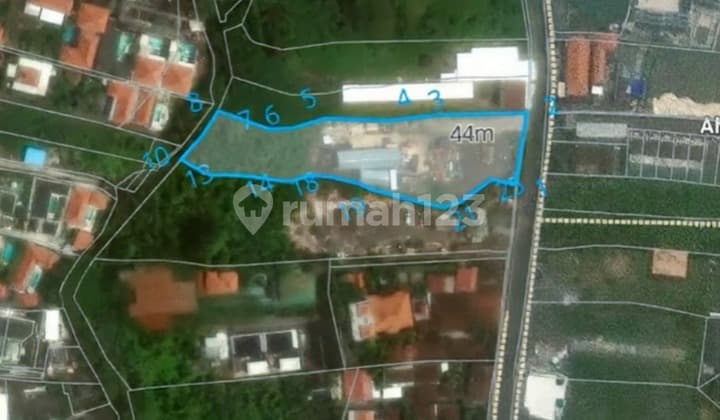 Land Freehold , In Commercial Area And Good Location In Canggu