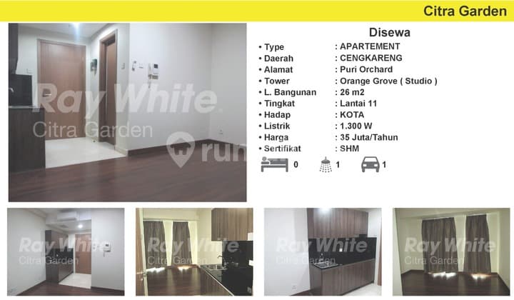 Disewakan Apartment Puri Orchard bagus Furnished 0042-RIZ