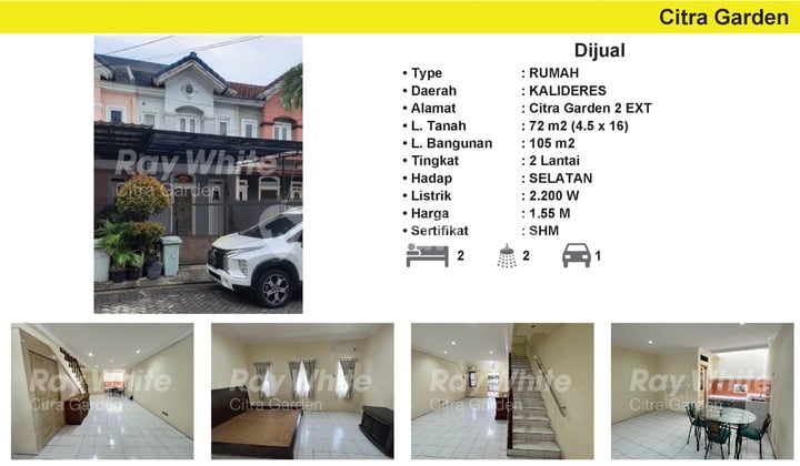 Dijual Rumah Bagus SHM Citra Garden 2 Extention, Jakarta Barat 0001-JOE