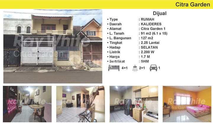 For Sale Nice House SHM Citra Garden 1 West Jakarta 0009-DEI