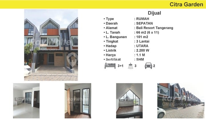 Dijual MURAH Rumah SHM Bali Resort Sepatan Tangerang 0022-AGSHEY